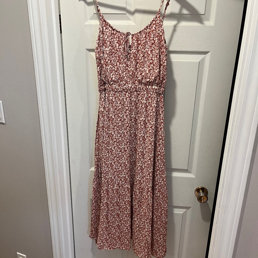 Abercrombie Floral Midi Dress